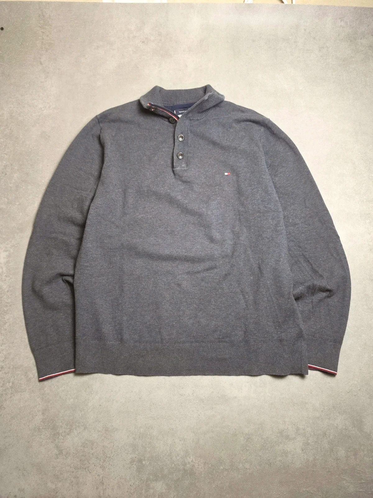 Halfzip Tommy hilfiger Gris taille XL