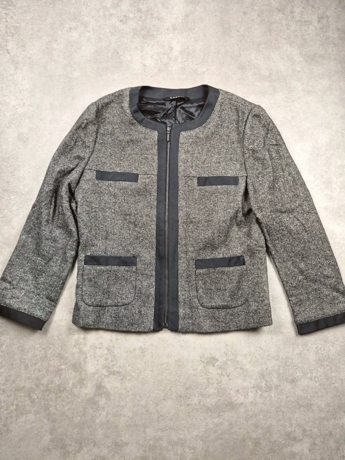 Blazer Caroll Gris taille 36
