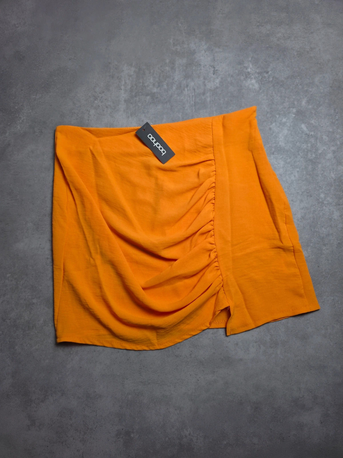 Mini-jupe Boohoo Jaune taille 42