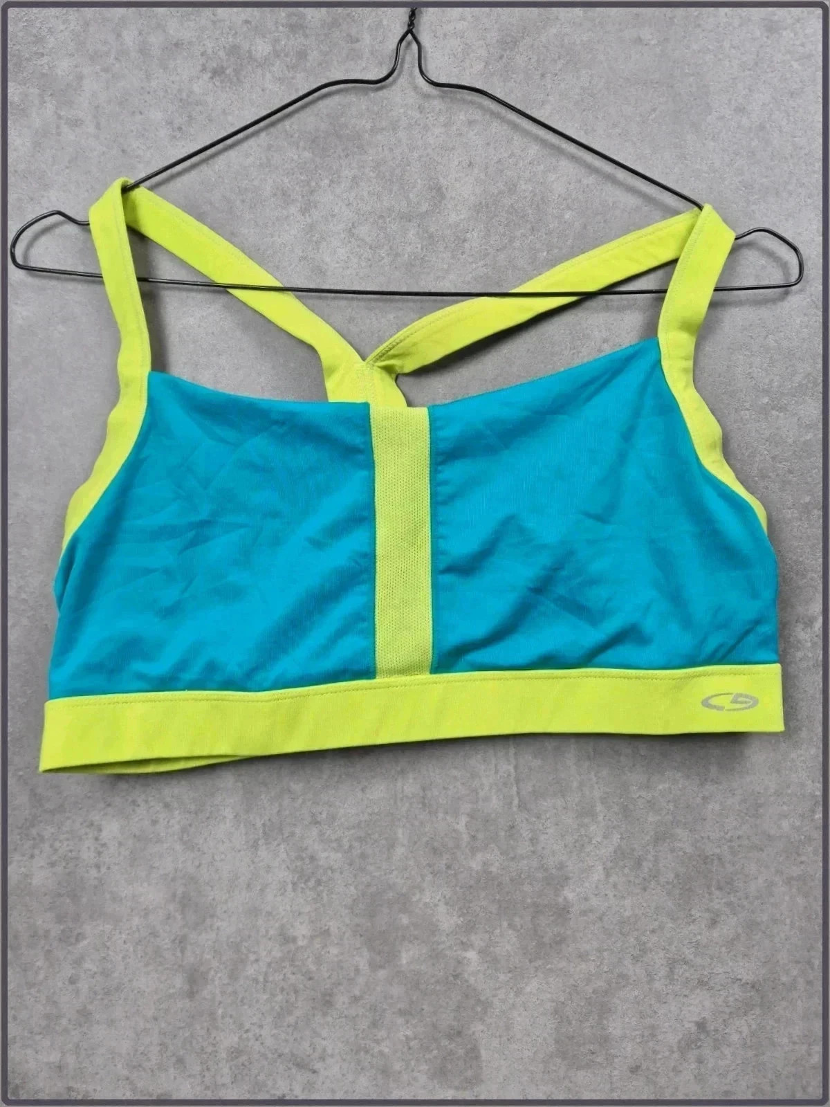 Brassière de sport Champion Bleu clair Taille L