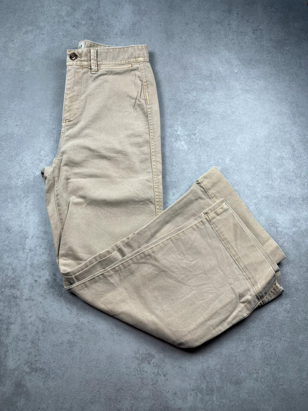 Jeans droit Gap Beige taille 34