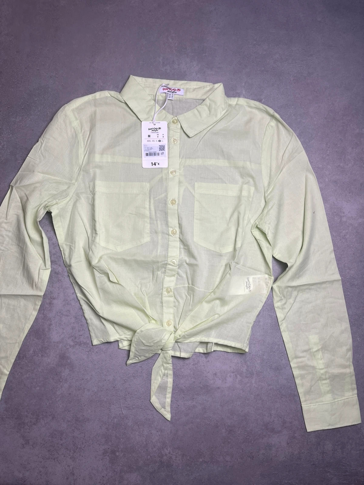 Tee shirt vert claire cour Jennifer taille M