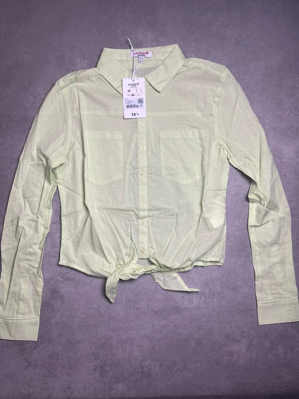 Tee shirt vert Jennifer taille XS