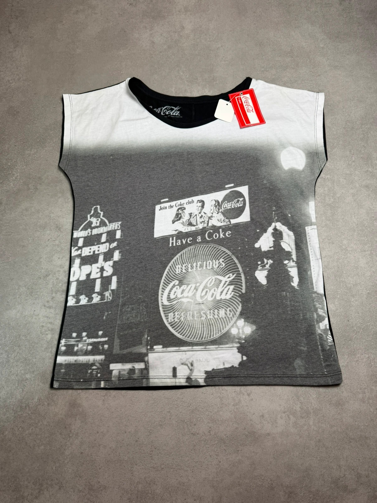 Tee-shirt Coca cola Noir taille S
