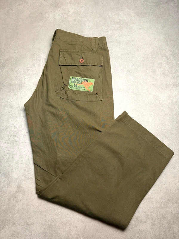 Jeans droit Roadsign Vert Kaki taille 44