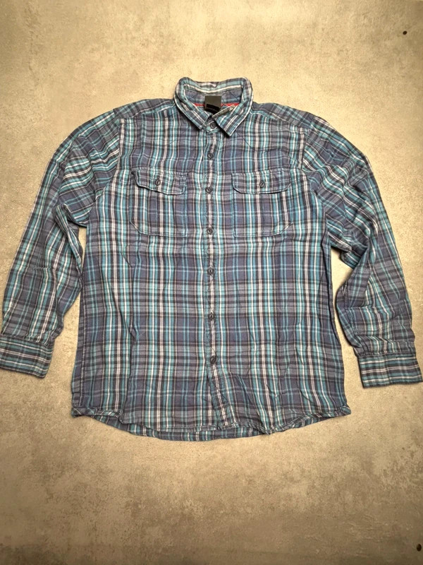 Chemise manche longue The north face Bleu taille M
