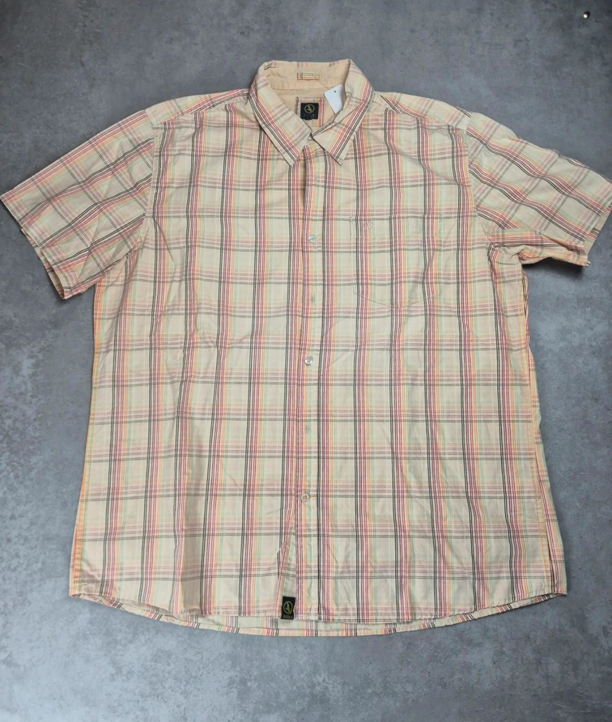 Chemise à carreaux Aigle Rose Pâle taille XXL