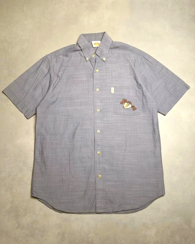 Chemise manche courte Looney tunes Gris taille M