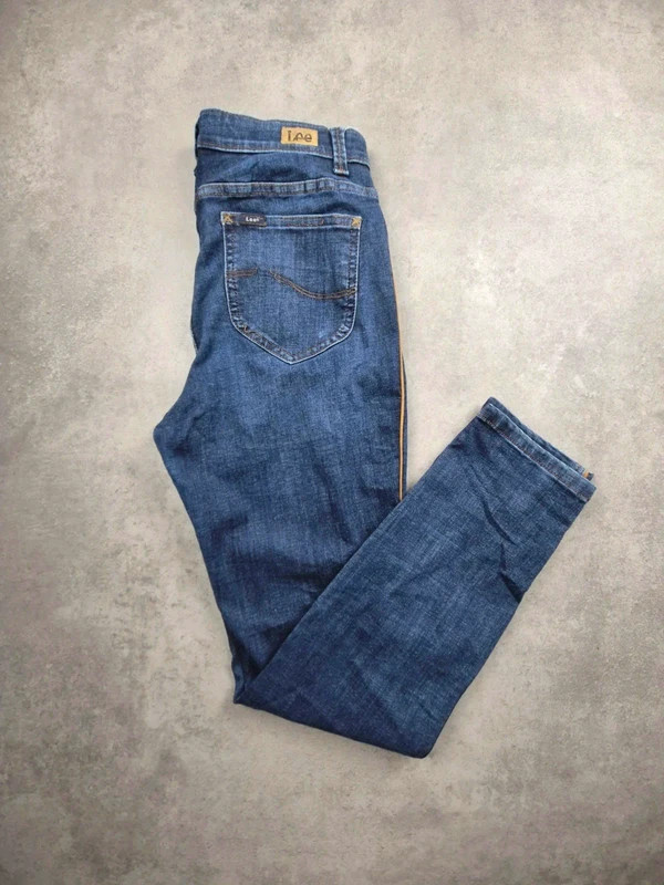 Jean Lee Skinny femme skinny W26 bleu foncé