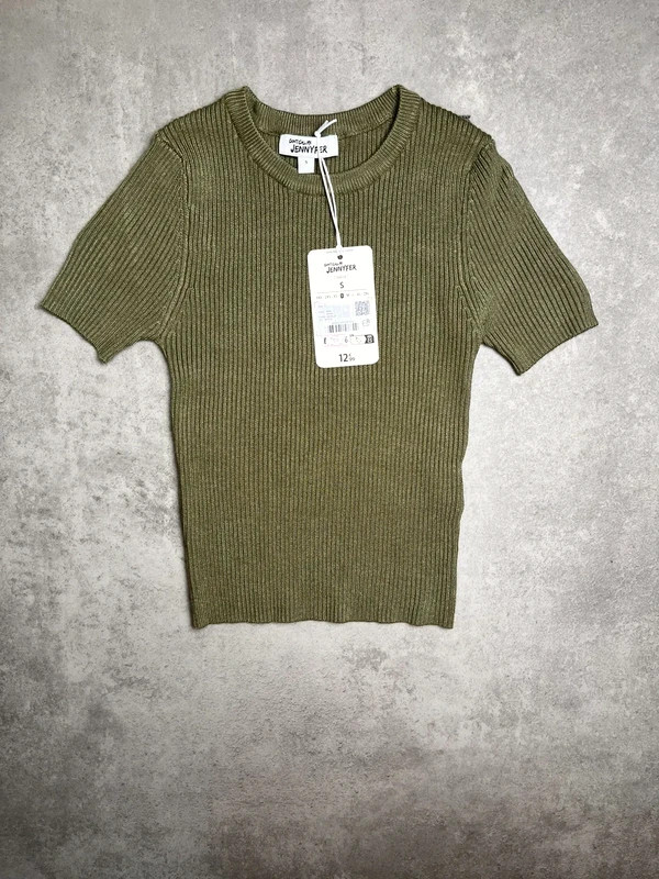 Tee shirt cour vert Jennifer taille s