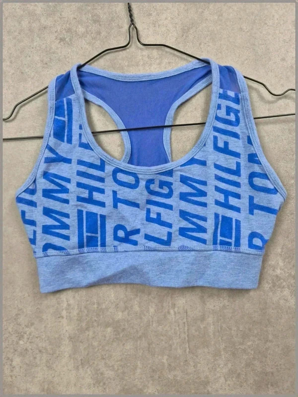 Brassière de sport Tommy hilfiger sport Bleu Taille XS