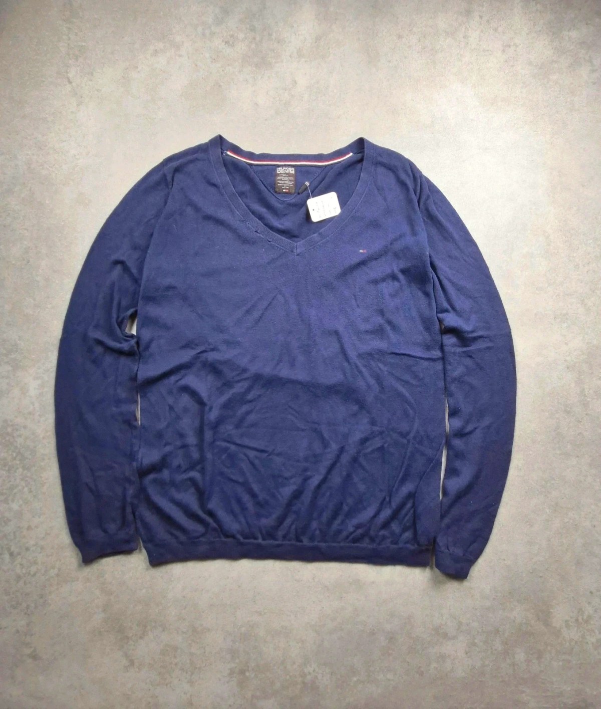 Pull fin Tommy hilfiger Bleu Marine taille L