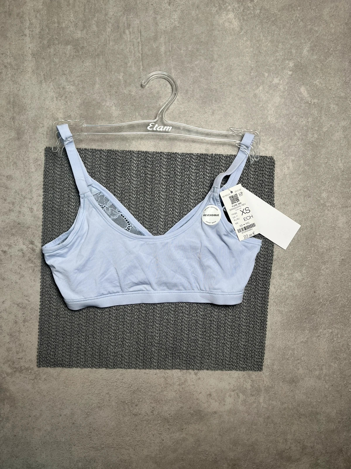 Brassière réversible Etam Bleu taille XS