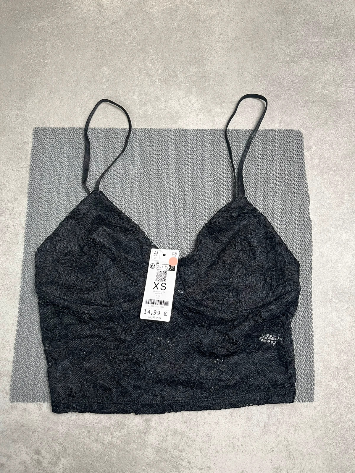 Top Undiz Noir taille XS