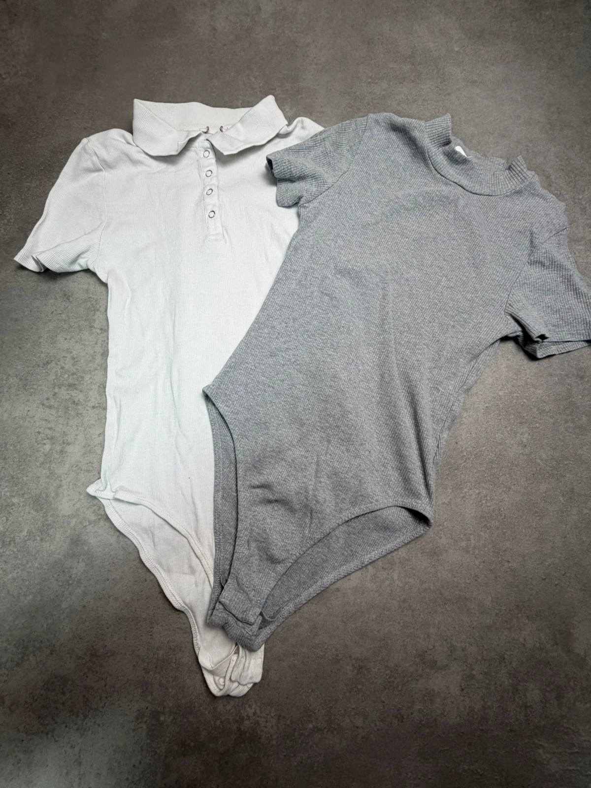 Body adulte Kiabi Gris, Blanc taille M