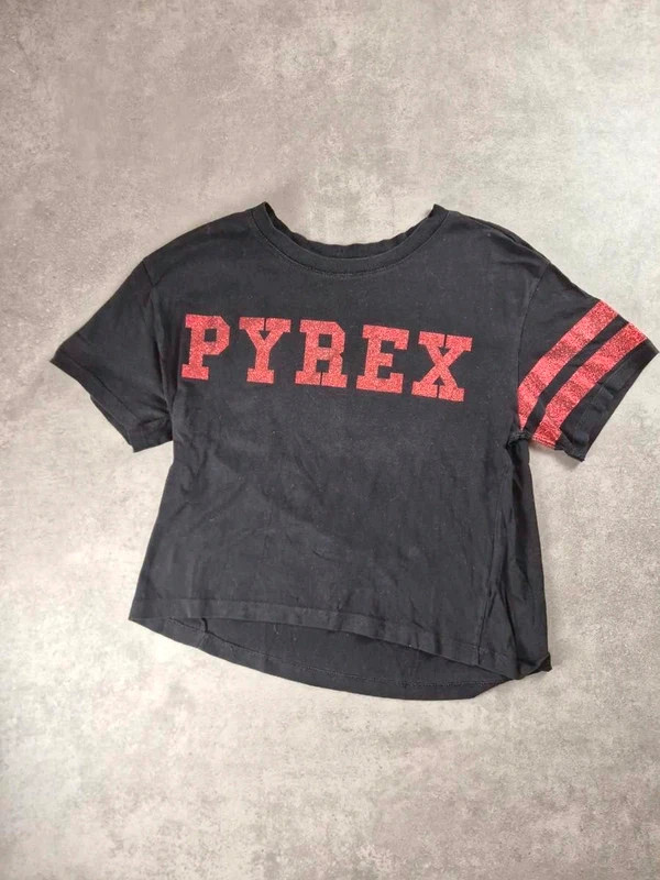Crop top Pyrex Noir taille XS PR222