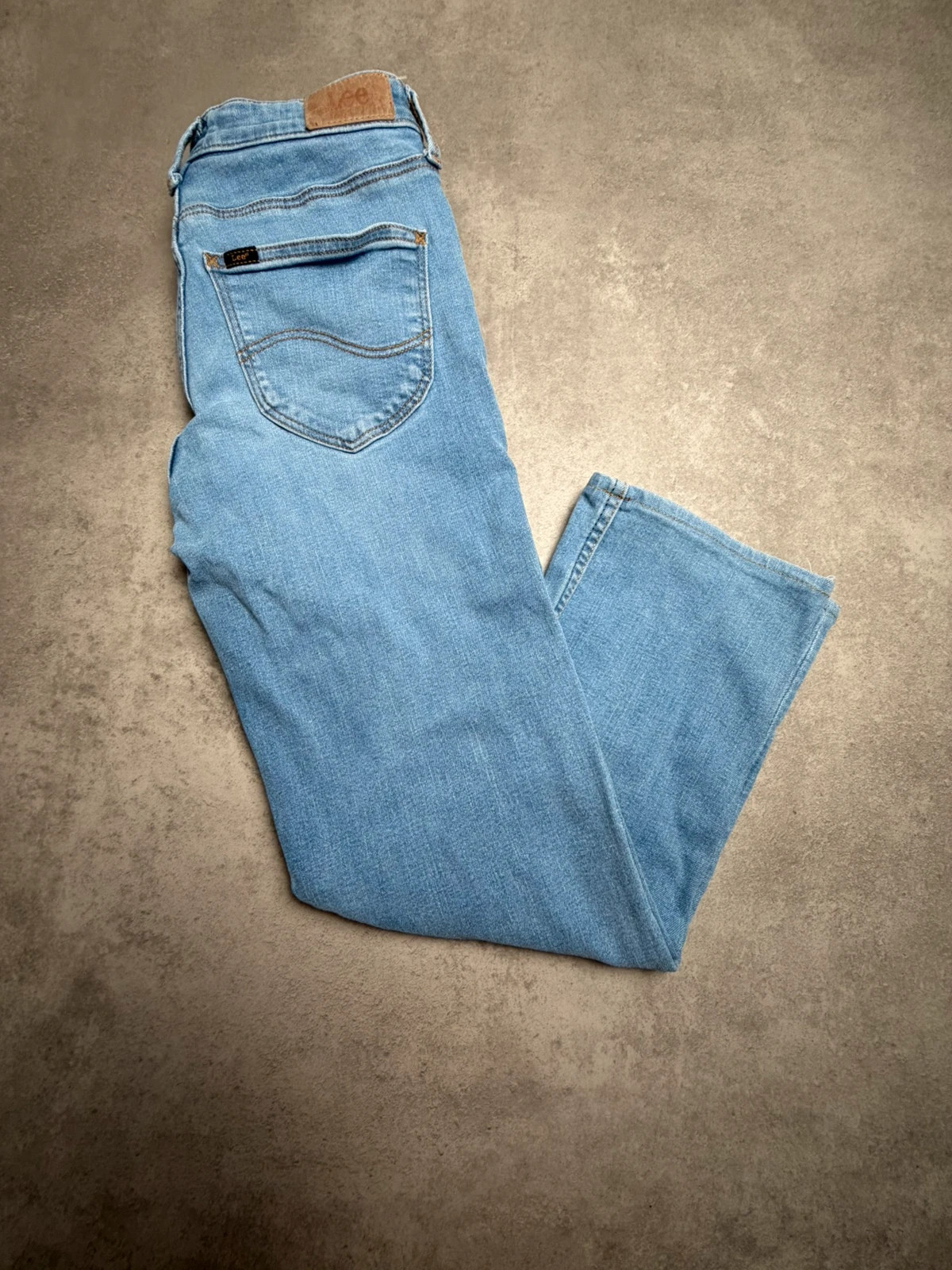 Jean Lee bootcut délavé clair taille 38 LEE166