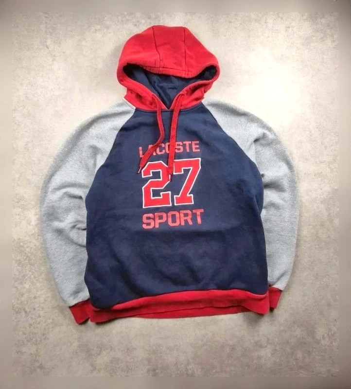 Hoodie Lacoste Rouge taille M E12