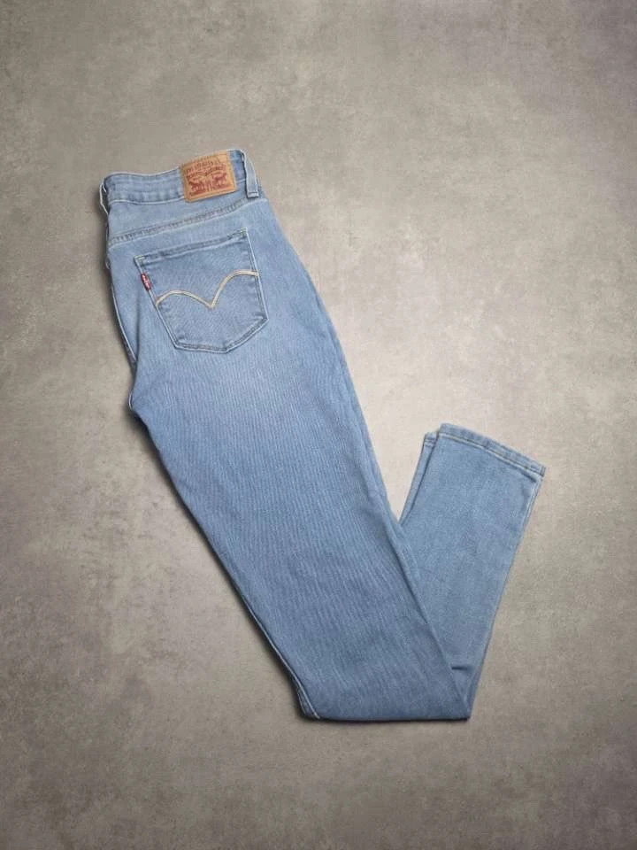 Jean Levi's 535 Super Skinny Bleu Clair Délavé W30 L30