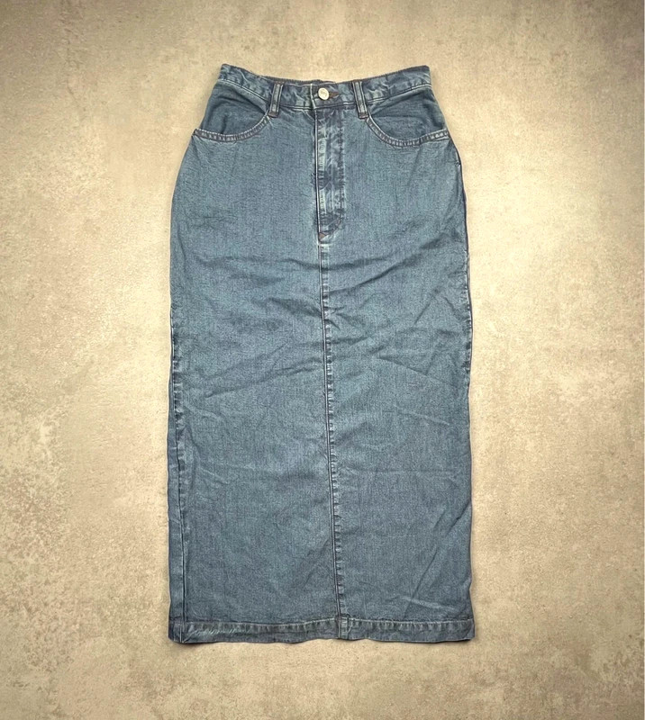 Jupe longue Bleu taille 30 ZDA12