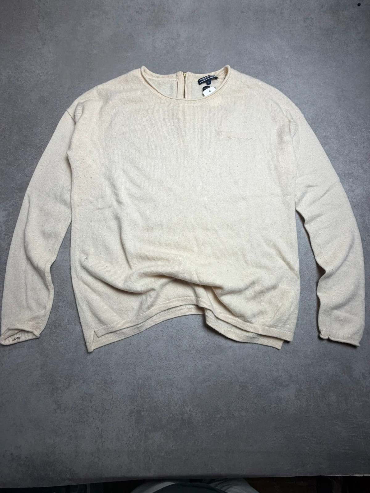 Pull Tommy hilfiger Crème taille XL PTH0503