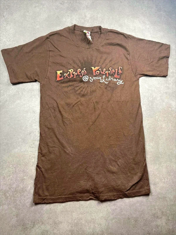 Tee-shirt Fruit of the loom express Marron taille S