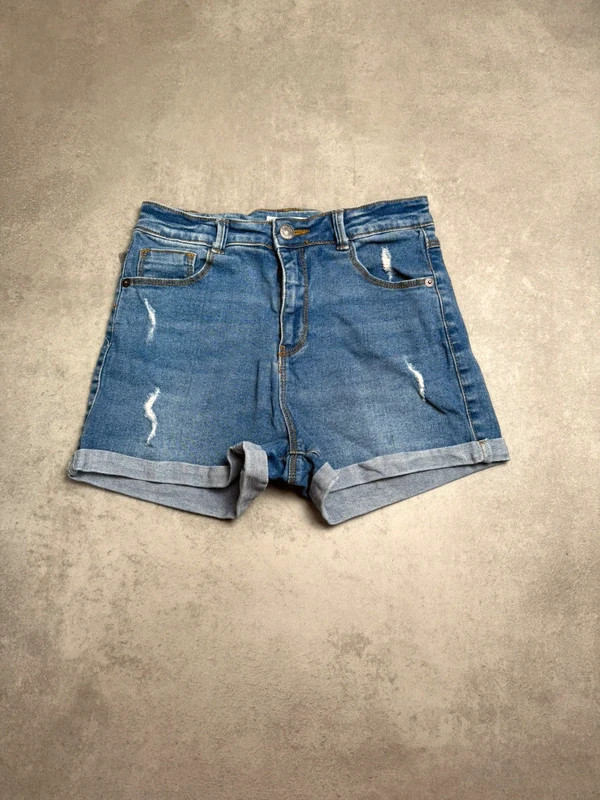 Short en jean Kiabi Bleu taille XS KIA0136