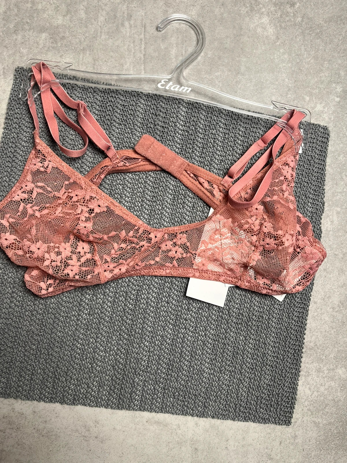 Soutien gorge rose taille M etam