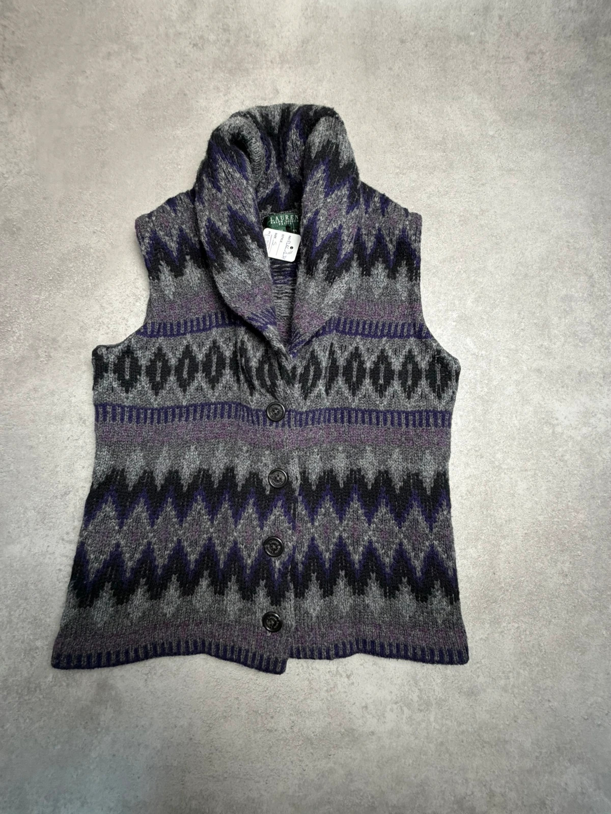 Gilet sans manche Ralph lauren Gris, Noir taille S PLRL137