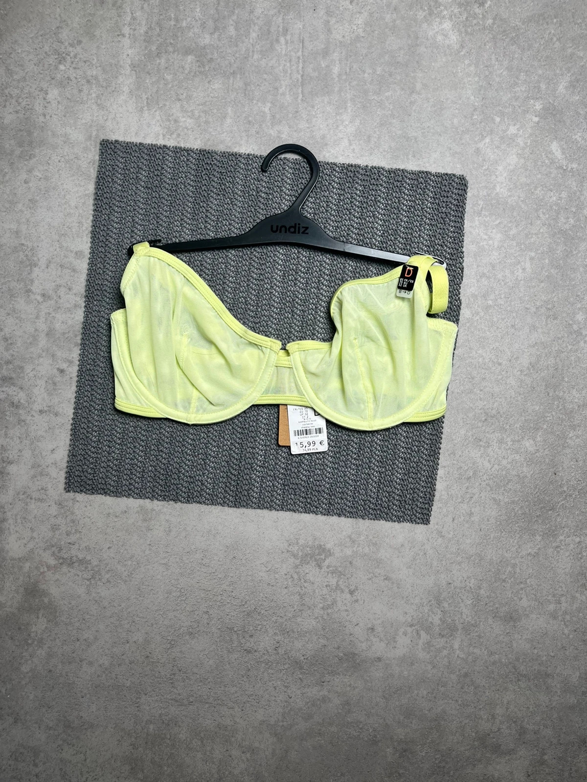 Soutien gorge jaune undiz 85D
