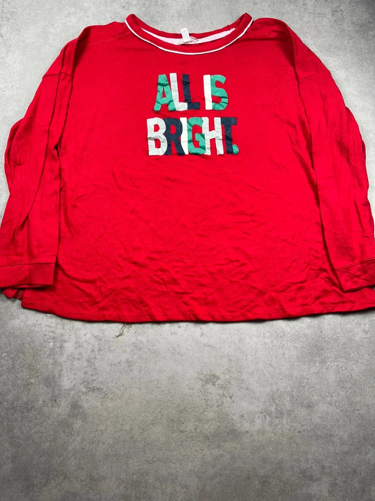 Pull de noel Secret treasures Rouge taille M