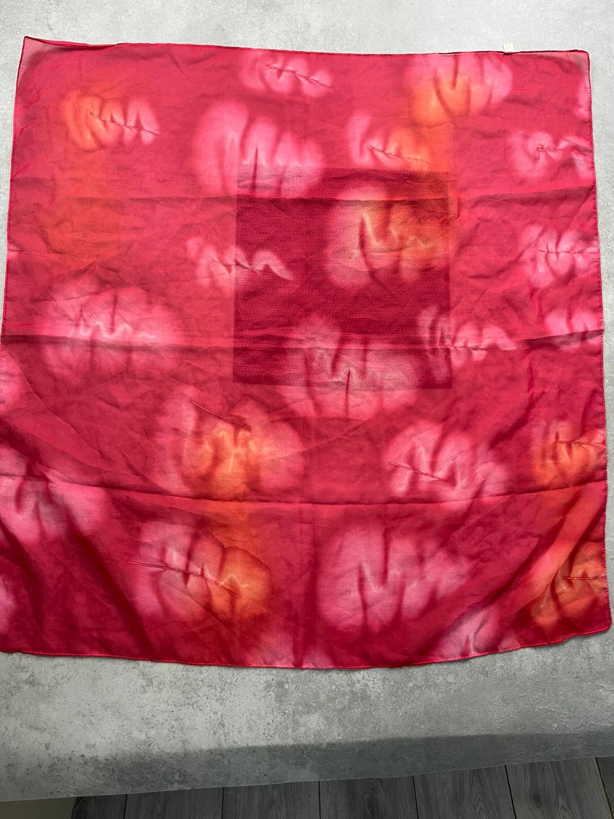 Carré polyester Nobrand Rouge Taille TU