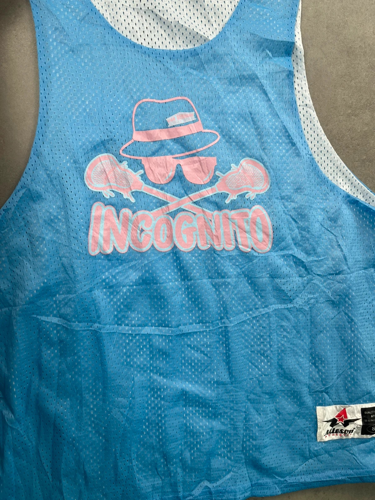 Maillot de basket Alleson athletic Bleu Taille M