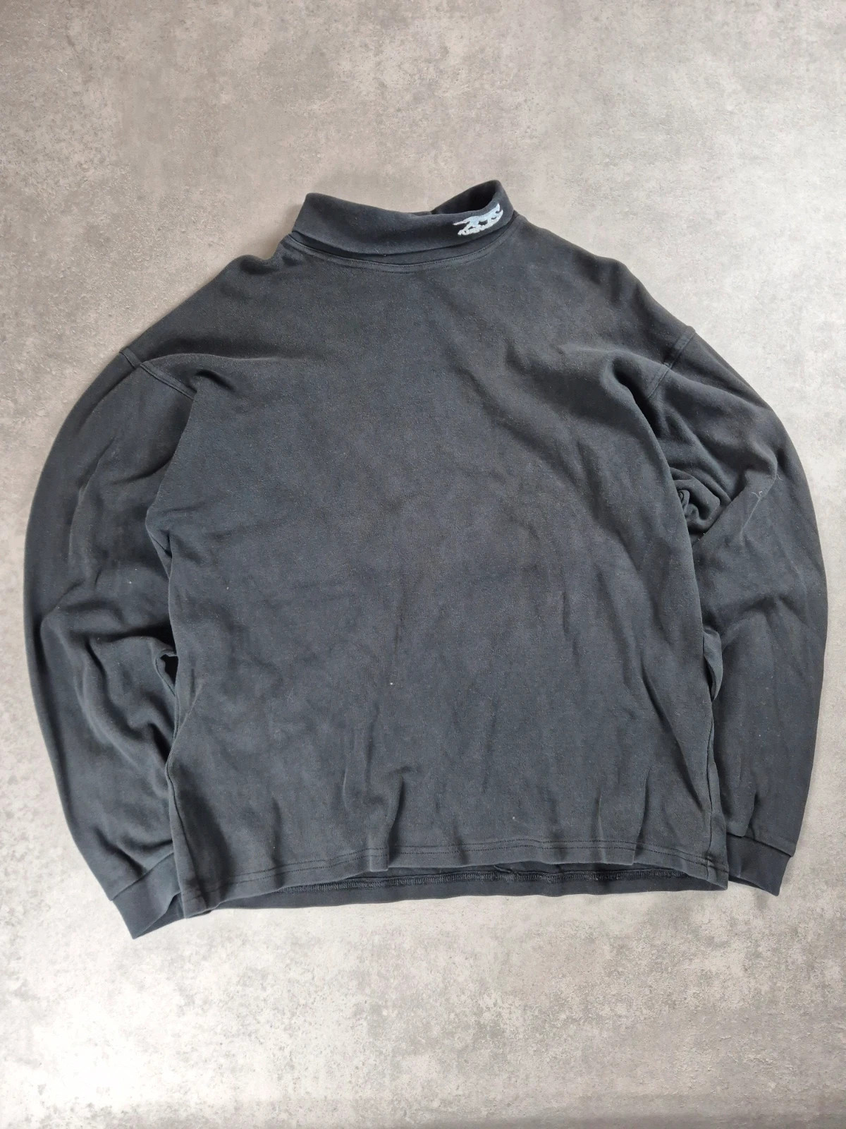 Sweat Airness col montant vintage noir L