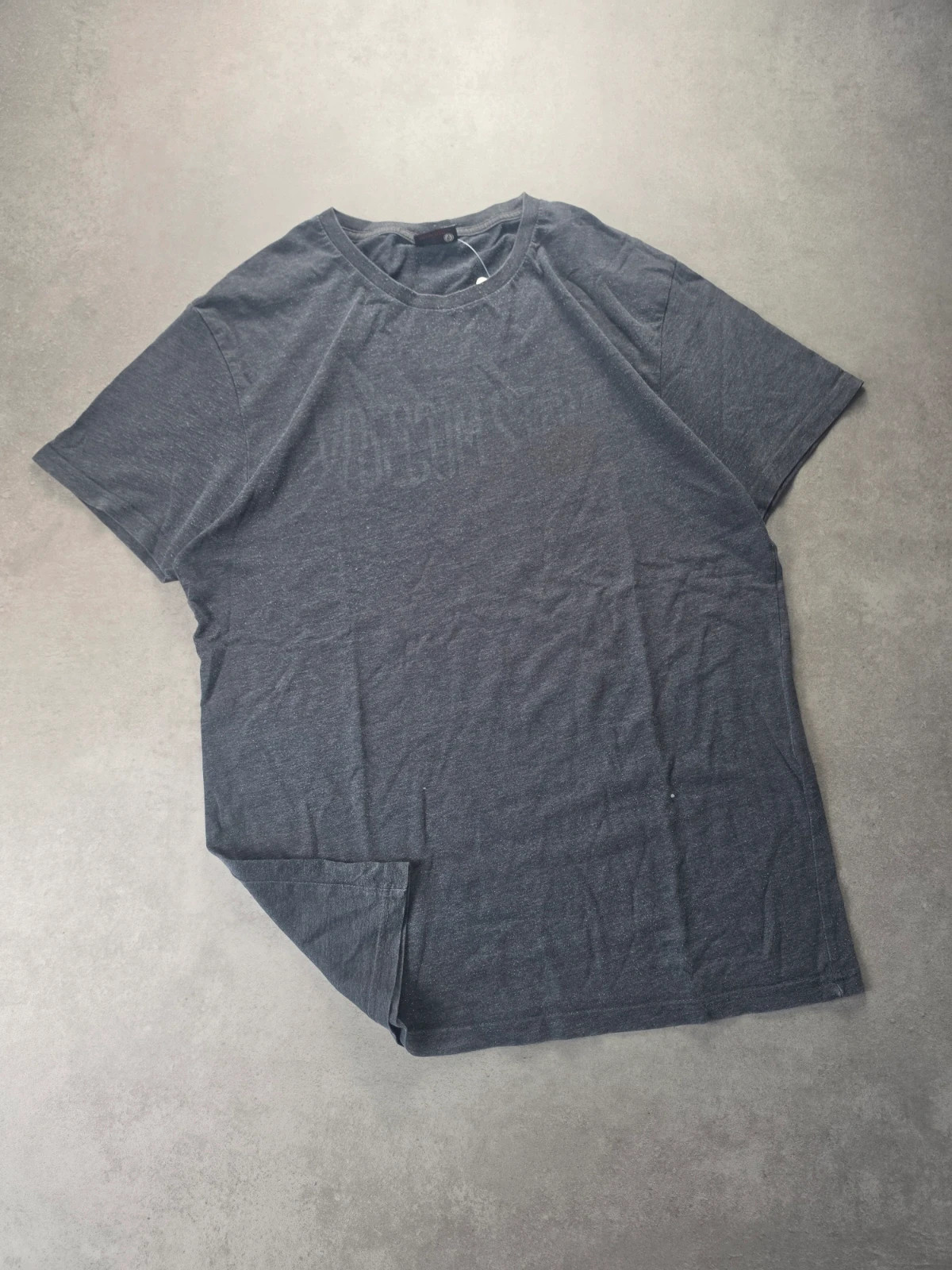 T-shirt Volcom gris logo délavé taille L VOL247