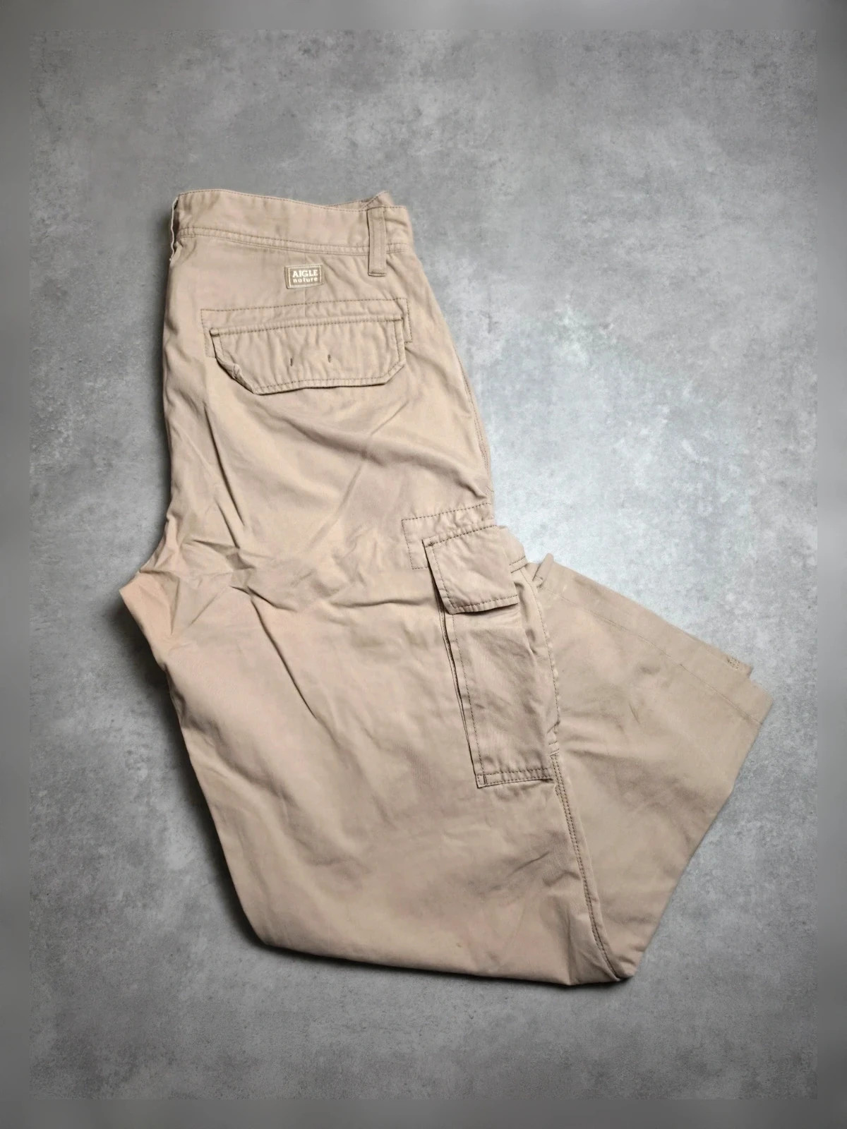 Pantalon cargo Aigle Beige taille 46 AIG2236