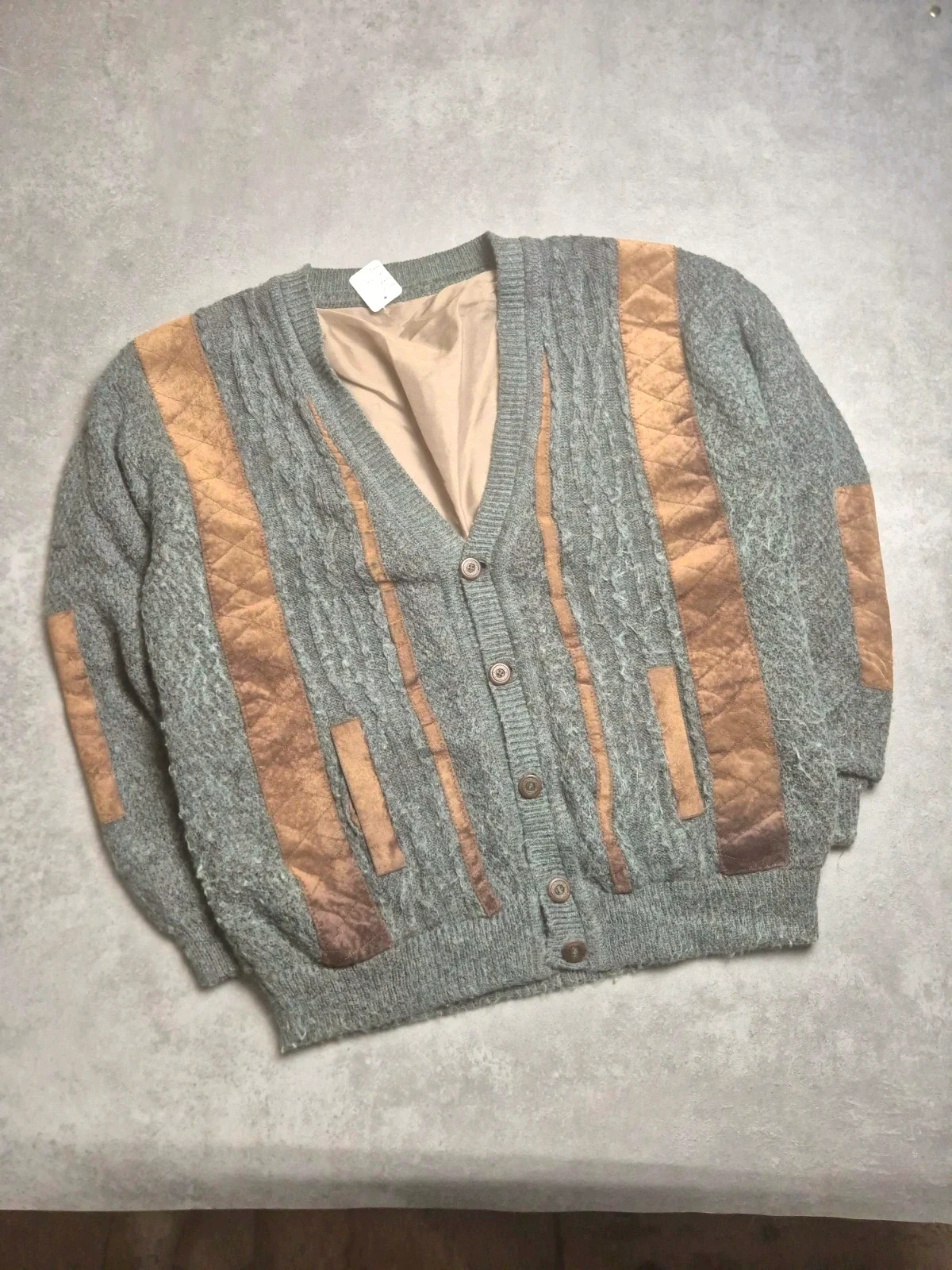 Cardigan Vintage Vert taille XL NB171