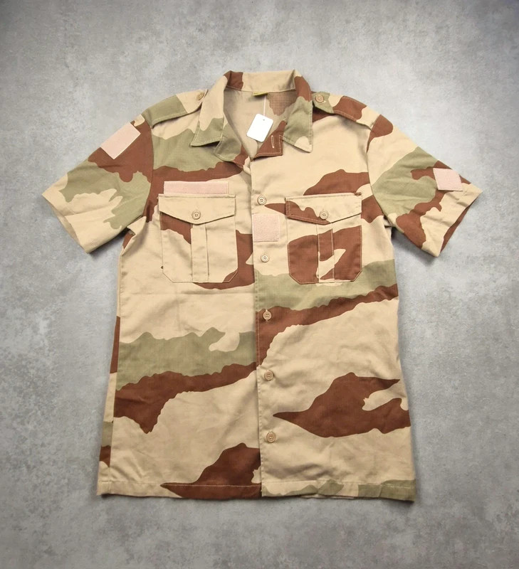 Chemise manche courte Militaire Marorn taille M MIL147