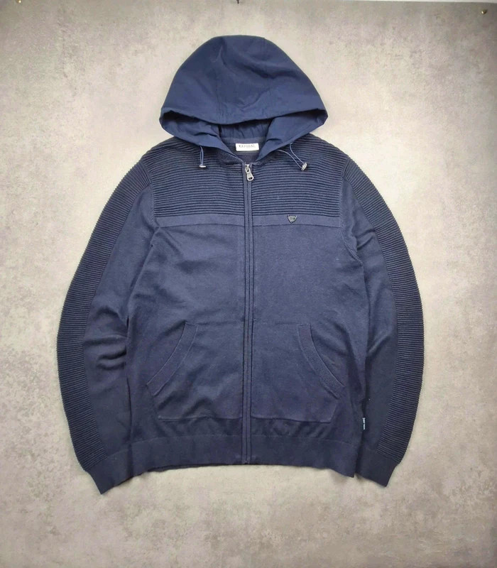 Sweat à capuche zippée Kaporal Bleu Marine taille M SDC25