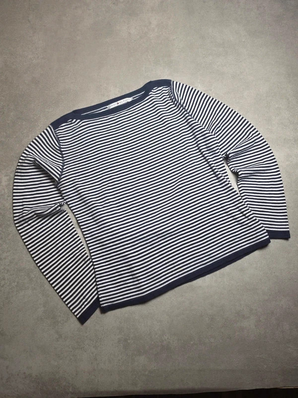 Pull Tommy hilfiger Marine, Blanc taille L PTH0593