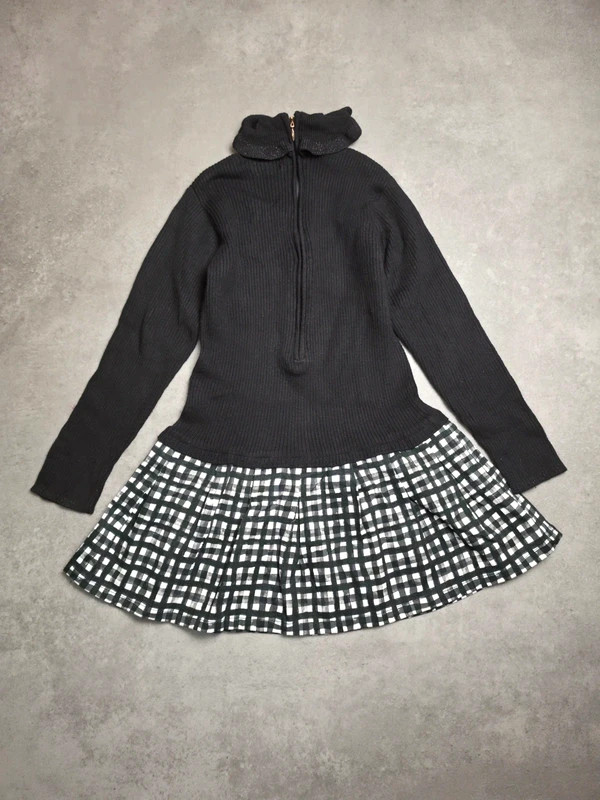 Pull jupe Jean bourget Noir taille 6A JB0736