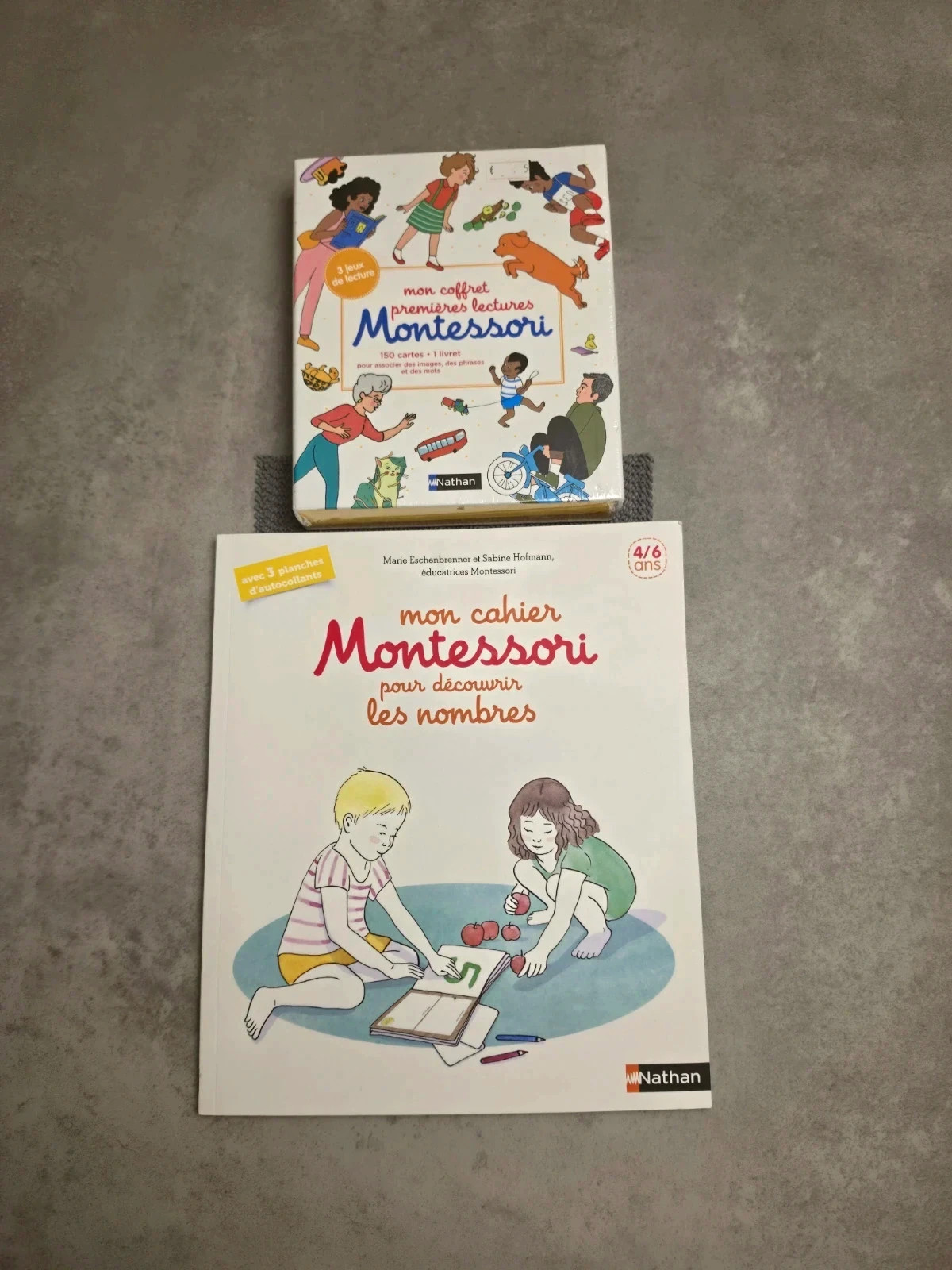 Livre Montessori Blanc taille TU LI