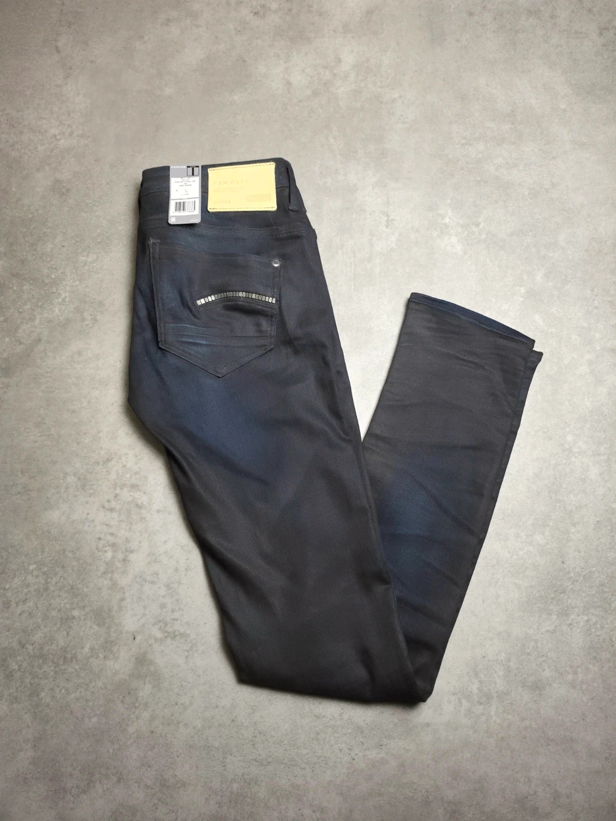 Jeans skinny G-star raw Noir, Bleu taille 36 GST070