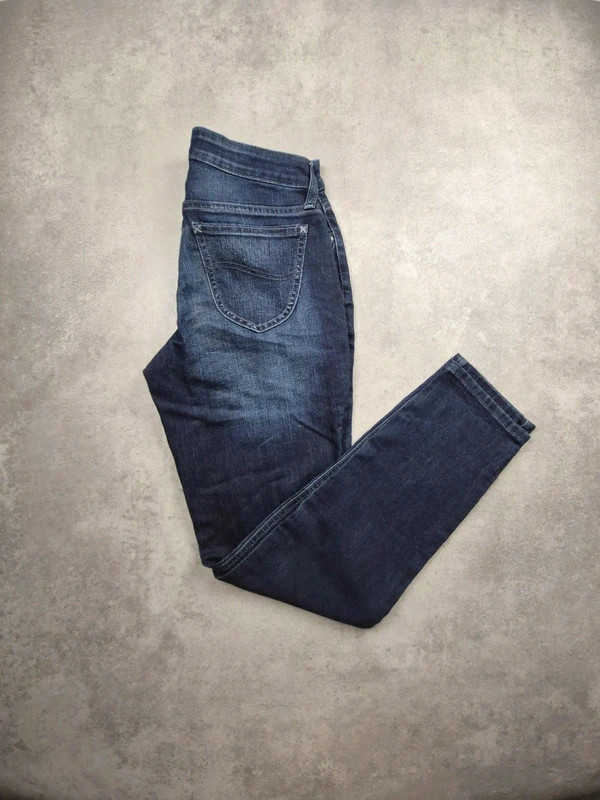 Jean Lee Rider unisexe regular / straight W26 bleu brut CDQ