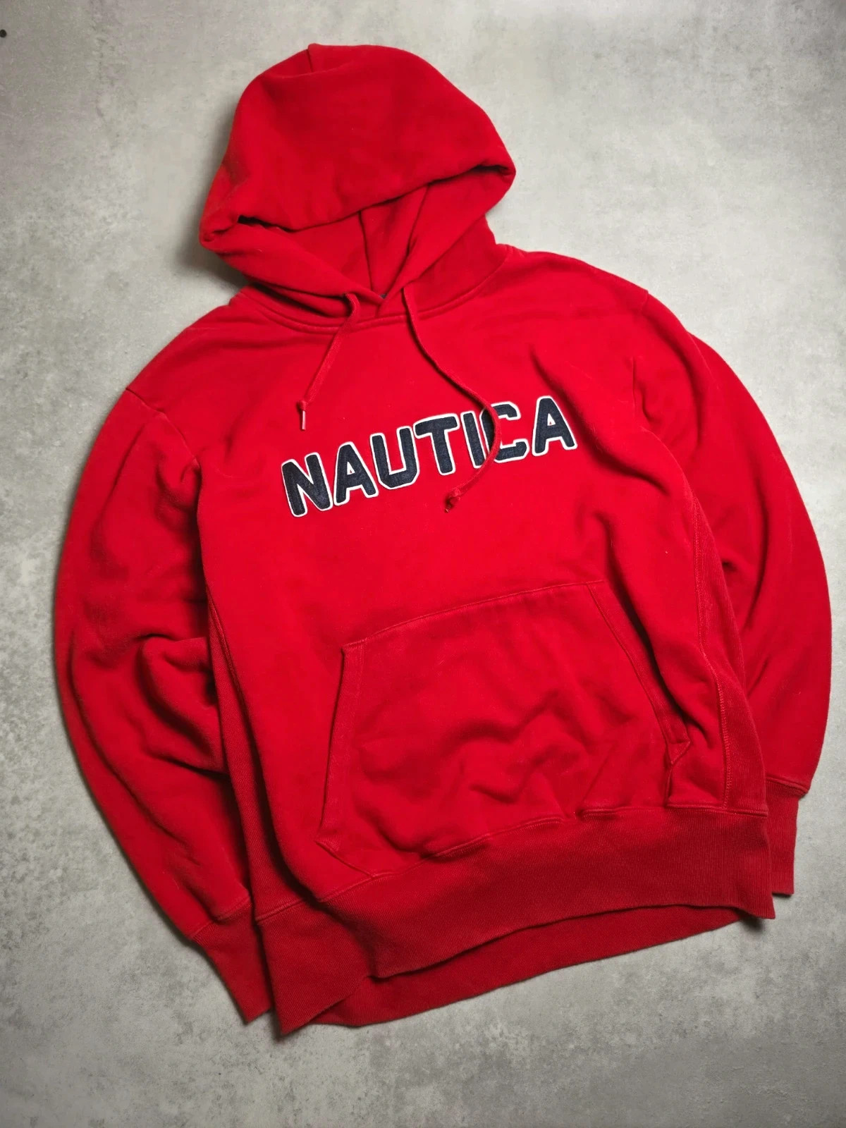 Hoodie Nautica Rouge taille L PNA141