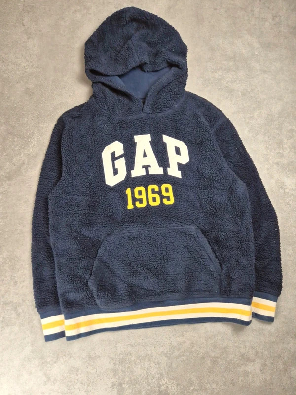 Hoodie polaire Gap Bleu Marine taille S GAP264
