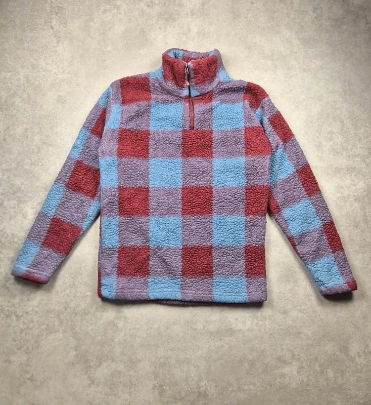 Veste polaire halfzip Eddie bauer Bleu taille XS EB154