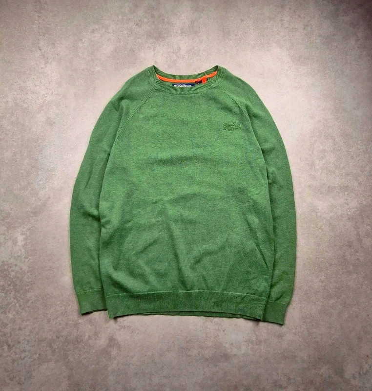 Pull Superdry Vert taille S SUP36