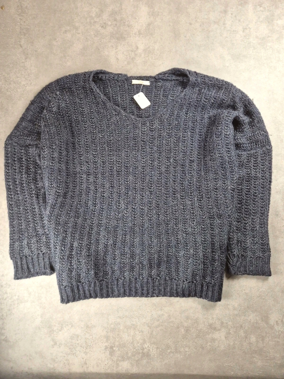 Pull vintage Ange Bleu Marine taille TU AN100