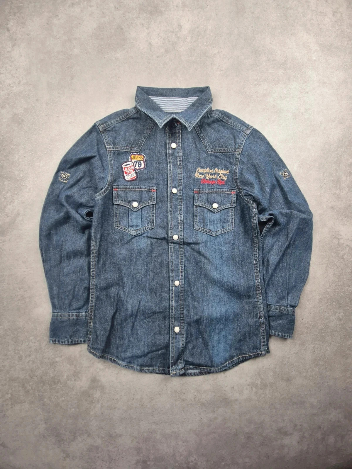 Chemise Complice jeans Bleu taille 8A WX5